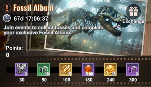 Fossil progress bar